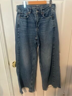 American Eagle Outfitters Light Blue Denim Jeans Label - Size 6